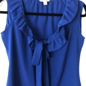 Banana Republic, Small, Royal Blue blouse